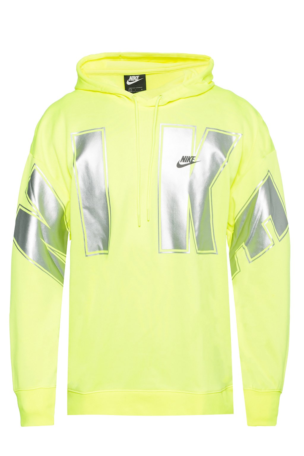 Neon yellow 2025 nike hoodie